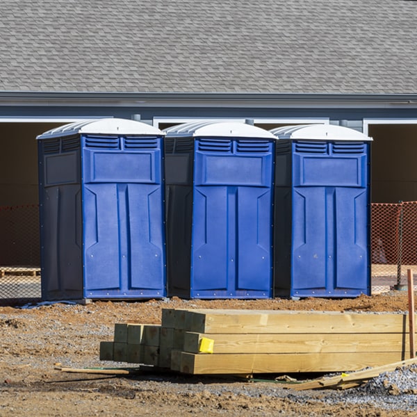 are there any restrictions on what items can be disposed of in the porta potties in Cherry Grove Ohio